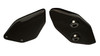 Heel Plates (oem style) in Glossy Twill Weave Carbon Fiber for Yamaha R3, R25, FZ-03/ MT-03 2015+

