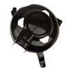 Clutch Cover Guard in Glossy Plain Weave Carbon Fiber for Triumph Street Triple 765 R,S 2023+