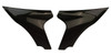 Front Fairing Lowers in 100% Carbon Fiber for Harley-Davidson Road Glide 2024+ shown in Glossy Plain Weave