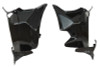 Air Duct Covers in Glossy Plain Weave Carbon Fiber for Ducati Panigale V4 2025+ 

