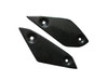 Glossy Plain Weave Carbon Fiber Heel Plates for Yamaha MT-01 2006-2010