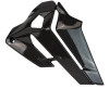 Right Side of Belly Panels in Glossy Plain Weave Carbon Fiber for Ducati Streetfighter V4 2025+
