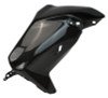 Right Side of Upper Side Panels in Glossy Plain Weave Carbon Fiber for Ducati Streetfighter V4 2025+