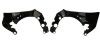 Frame Covers in Glossy Twill Weave Carbon Fiber for Yamaha MT-10 2022+


