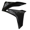 Left Side of Large Side Panels in Glossy Twill Weave Carbon Fiber for Honda CBR650R 2024+