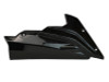 Right Side of Belly Pan Sides in Glossy Twill Weave Carbon Fiber for Suzuki GSX-8S (SERT version)