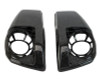 Saddle Bag Lids - Audio Version in Glossy Gorged Weave Carbon Fiber for Harley-Davidson Road Glide, Street Glide 2024+
