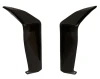 Radiator Covers in Glossy Plain Weave Carbon Fiber for Yamaha MT-09 2024+

