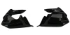 Front of Tank Inner Side Panels in Glossy Plain Weave Carbon Fiber for Yamaha MT-09 2024+