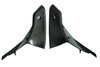 Inner fairing Panels (2) for Triumph Sprint St  05-09 in Glossy Plain Weave Carbon Fiber