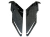 Side Fairings in Glossy Plain Weave Carbon Fiber for Ducati 749, 999