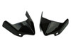 Heat Shields in Glossy Twill Weave Carbon Fiber for Kawasaki Z1000 2010-2013