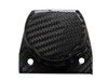 Right Side Heat Shield in Glossy Twill Weave Carbon Fiber for Kawasaki Z1000 2010-2013