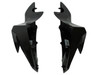Tail Side Fairings in Glossy Twill Weave Carbon Fiber for Suzuki GSXR 600, GSXR 750 2011+
