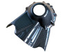 Bevel Drive Cover in Glossy Plain Weave Carbon Fiber for BMW R1200GS,R,RT,S,ST 04-08