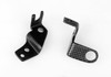 Fluid Reservoir Brackets in Matte Plain Weave Carbon Fiber for Ducati Monster 821, 1200