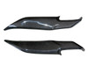 Side Tank Cover in Glossy Plain Weave Carbon Fiber for Kawasaki ER-6 (F,N) - Ninja 650R, 2009-2011