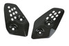 Heel Plates in Glossy Twill Weave Carbon Fiber for Yamaha FZ-07/ MT-07/ XSR 700 2015+