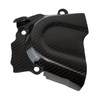 Sprocket Cover in Glossy Twill Weave Carbon Fiber for KTM Duke 690 III 2008-2011