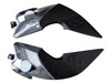 Under Tank Fairings in Glossy Twill Weave Carbon Fiber for BMW K1300R