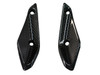 Front Fairing Deflectors in Glossy Twill Weave Carbon Fiber for BMW R1200RS 2015+