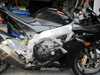 Glossy Twill Weave Carbon Fiber Under Seat Side Panels for Aprilia RSV4 2009+, Tuono V4 2011+ installed