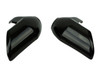 Exhaust Shields ( with foil) in Glossy Plain Weave Carbon Fiber for Triumph Speed Triple 1050R 2016+