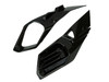 Air Intake Covers in Glossy Twill weave Carbon Fiber for Kawasaki H2