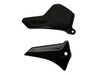 Chain Guard and Swing Arm Protector Set  in Glossy Twill weave Carbon Fiber for Kawasaki H2