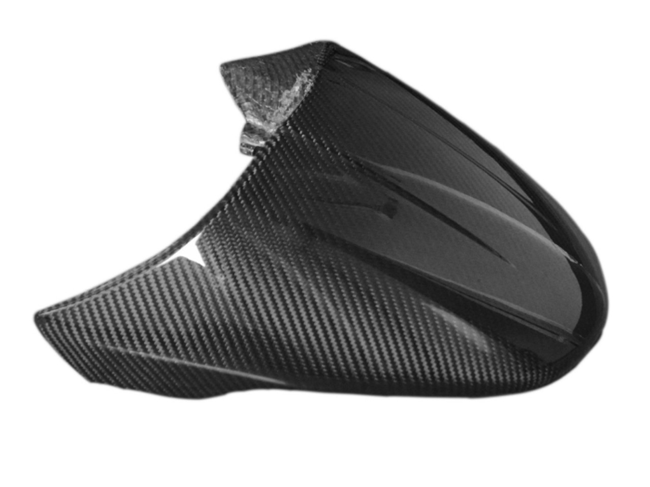 Center Tail Fairing in Glossy Twill Weave Carbon Fiber for Ducati Scrambler Cafe Racer