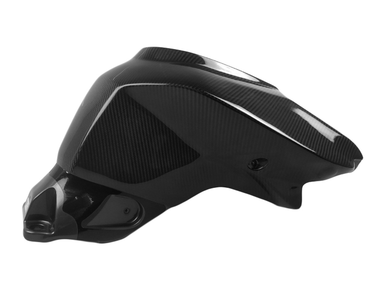 Full Tank Cover in Glossy Twill Weave Carbon Fiber for KTM 1290 Super Duke R