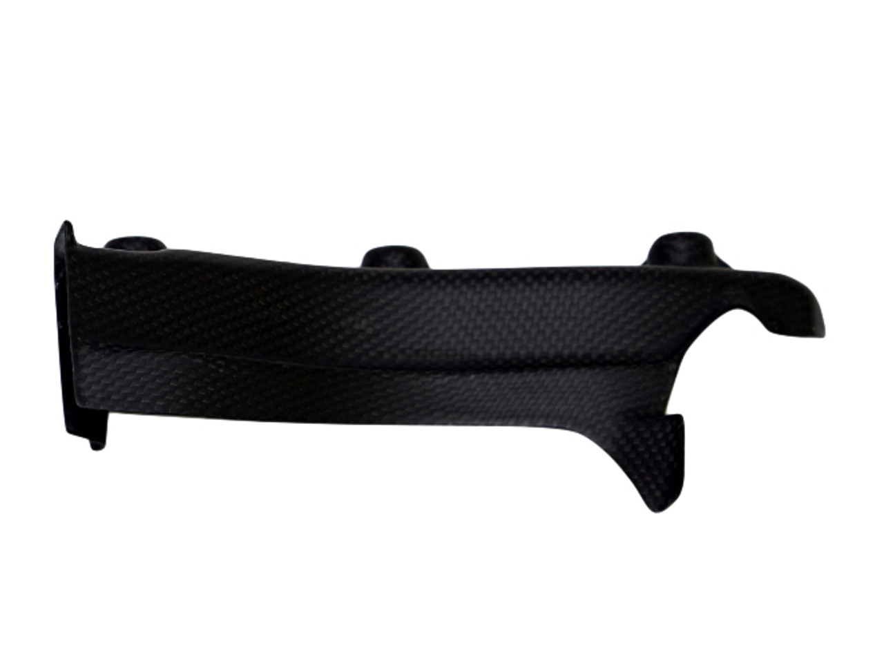 Cable Cover in Matte Plain Weave Carbon Fiber for Ducati XDiavel