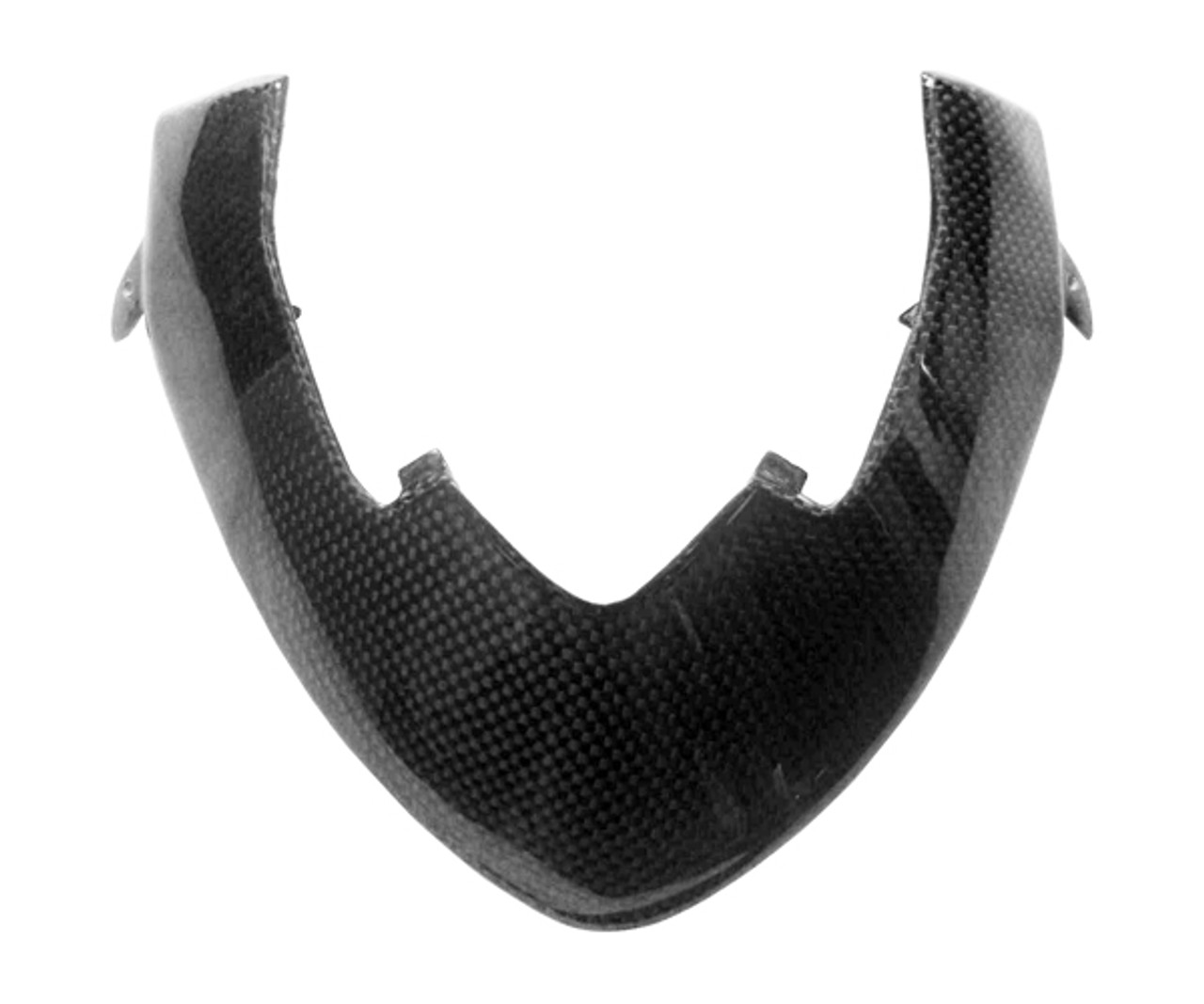 Cockpit Cover Frame for Ducati Streetfighter in Glossy Plain Weave Carbon Fiber