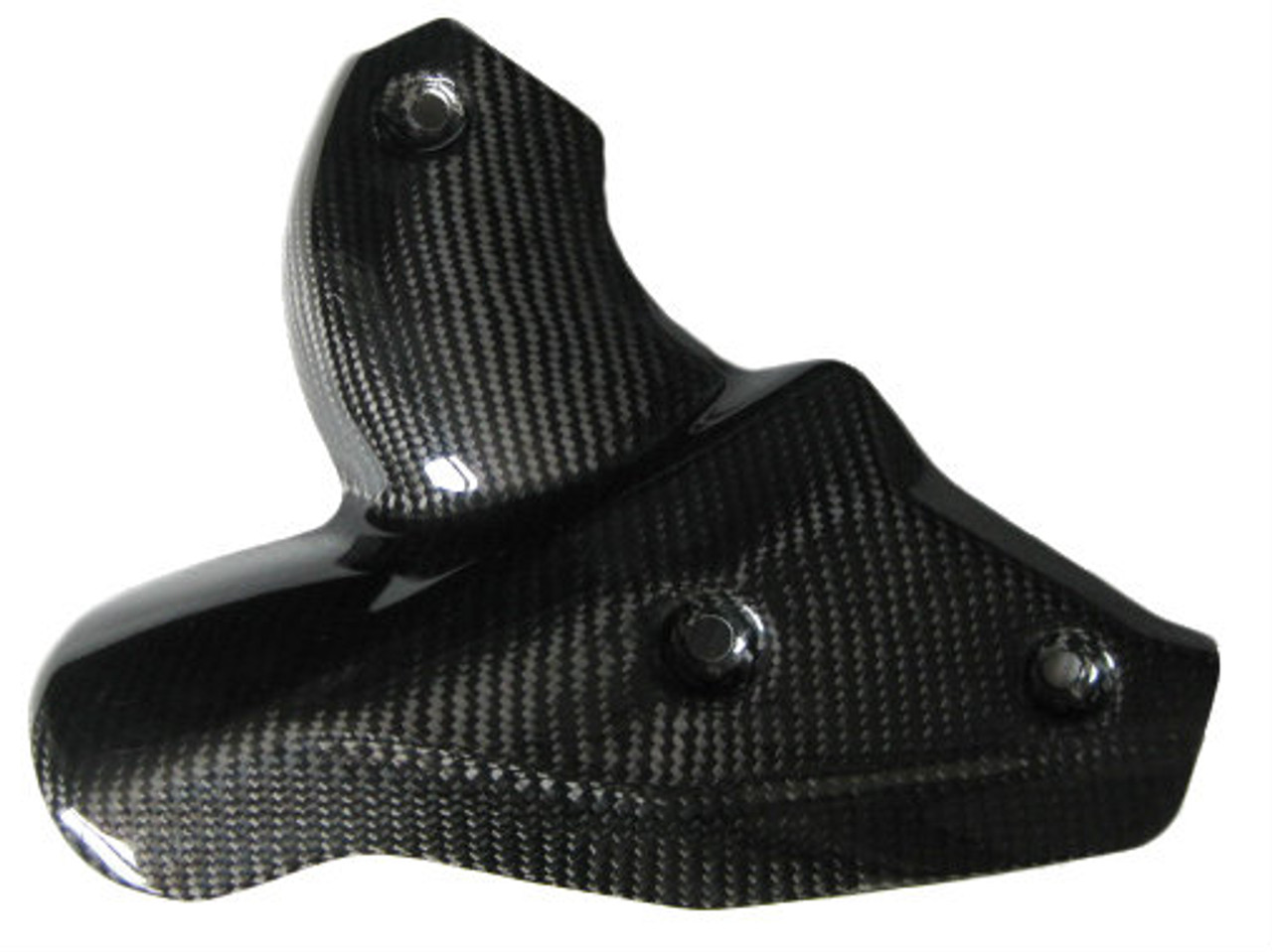 glossy Twill Weave Carbon Fiber Heat Shield (heat Foil inside) for Ducati Streetfighter