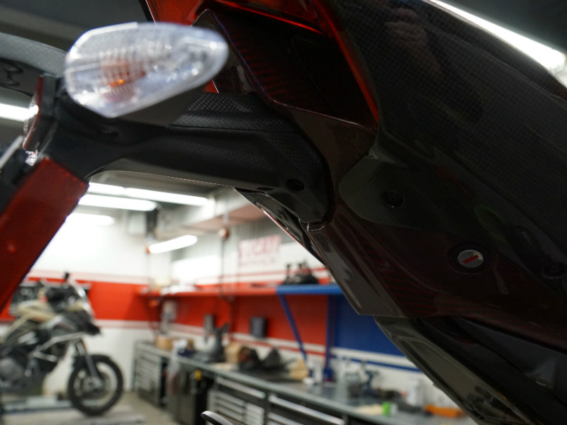 R&G アールアンドジー Racing Licence Plate Holder，Black PANIGALE