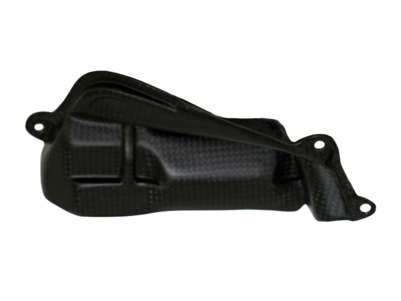 Engine Cover (RH) in Matte Plain Weave Carbon Fiber for Ducati Panigale V4