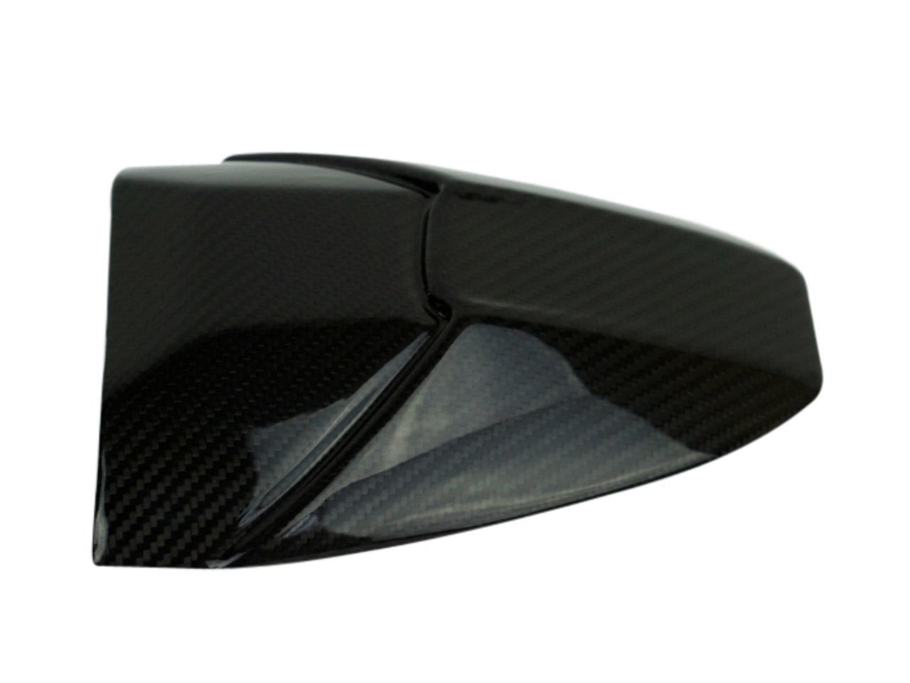 Rear Hugger Extension in Glossy Twill Weave shown  for BMW S1000RR, S1000R.