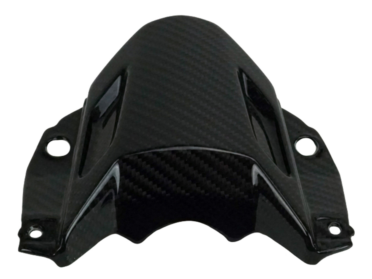 Front Fairing Upper Part in Glossy Twill Weave 100% Carbon Fiber for Yamaha MT-07 2018+