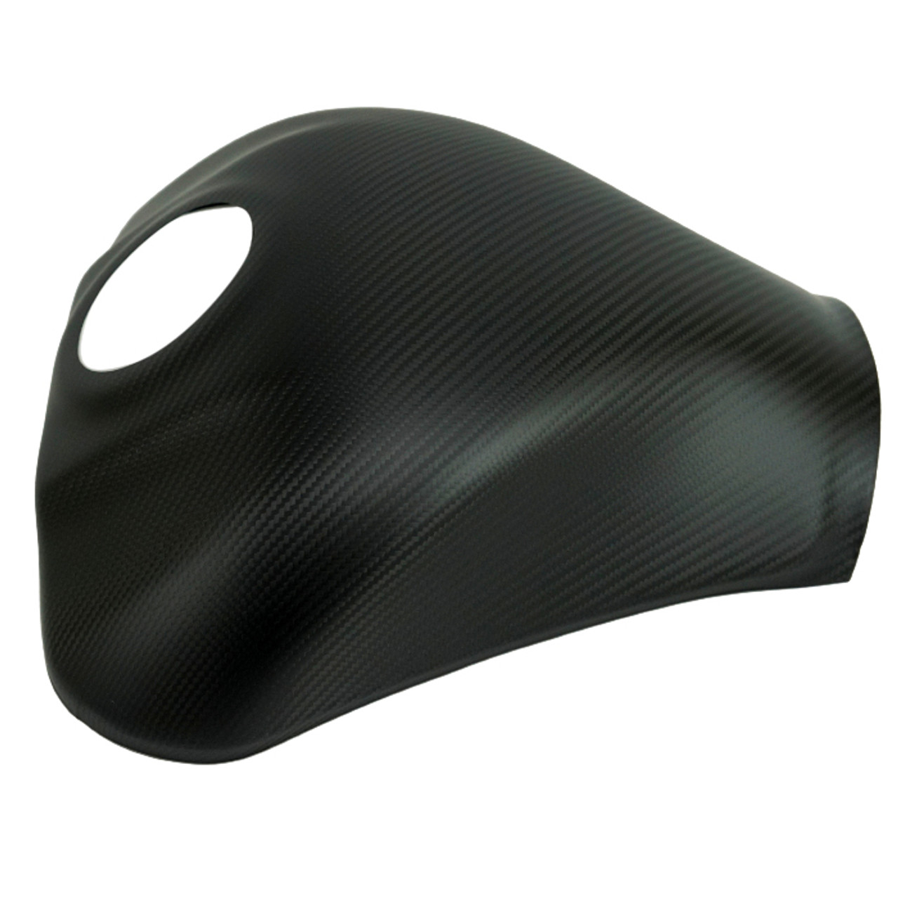 Full Tank Cover in Matte Twill Weave Carbon Fiber for Kawasaki ZX10R 2011+