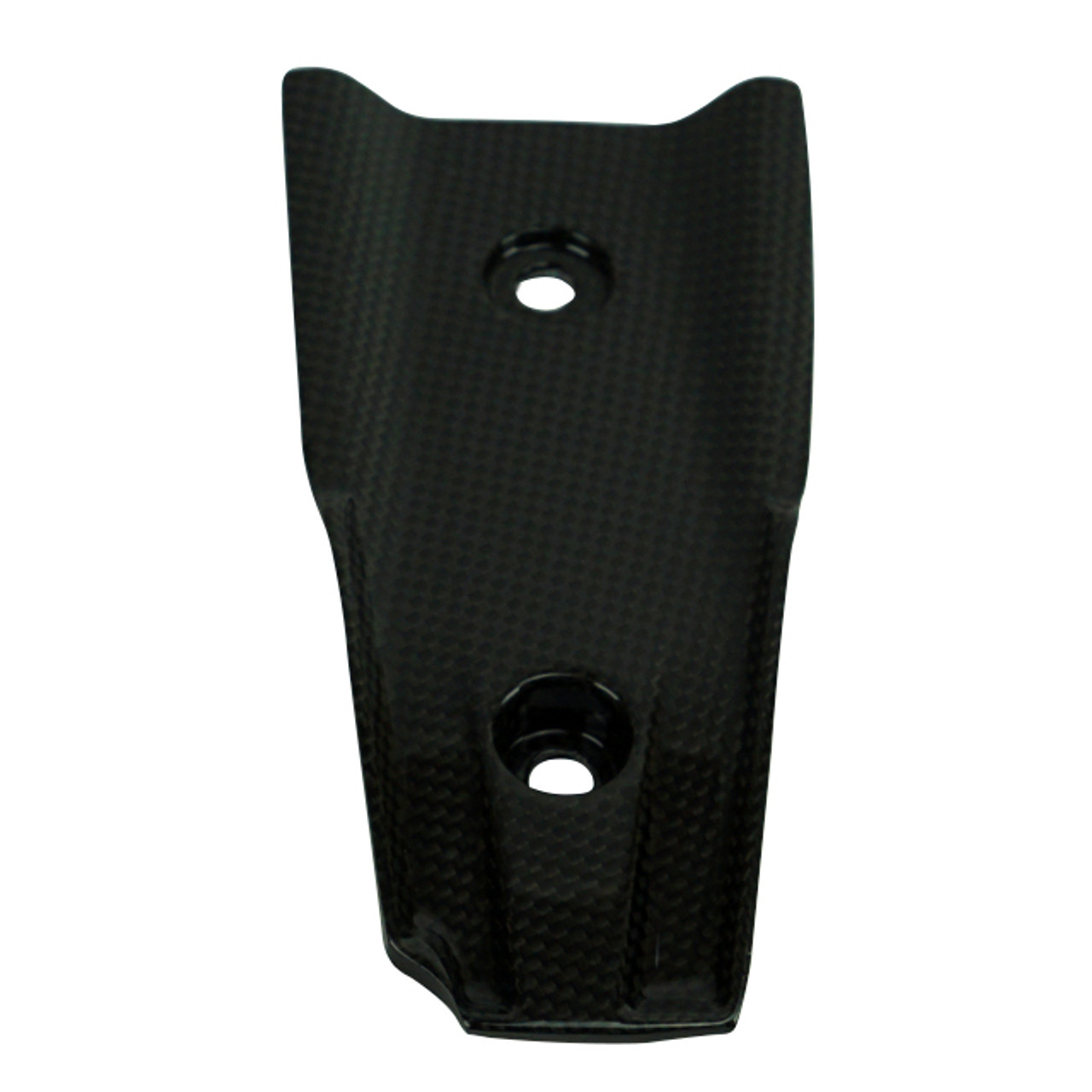 Small Undertail Cover in Glossy Plain Weave Carbon Fiber for Ducati Hypermotard 950 2019+