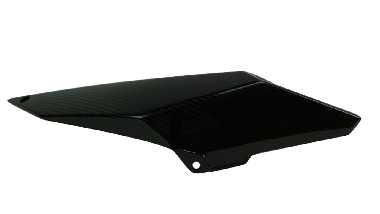 Air Intake in Glossy Twill Weave Carbon Fiber for Kawasaki Z H2