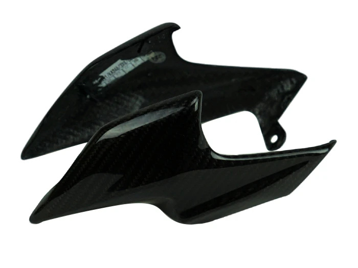 Front Fairing Sides in Matte Twill Weave Carbon Fiber for Kawasaki Z900 2020-2024