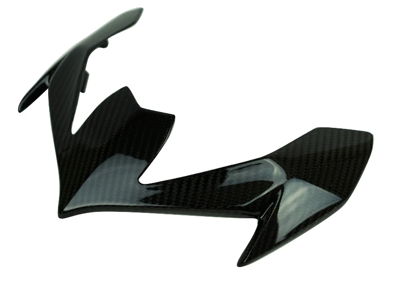 Front Fairing Top in Glossy Twill Weave Carbon Fiber for Kawasaki Z900 2020-2024