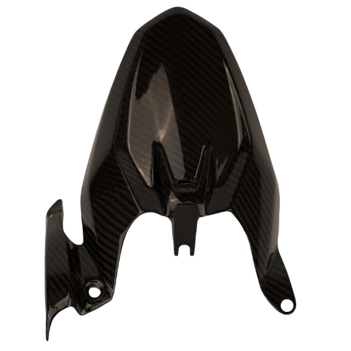 Rear Hugger in Glossy Twill Weave Carbon Fiber for Ducati Monster + (937)