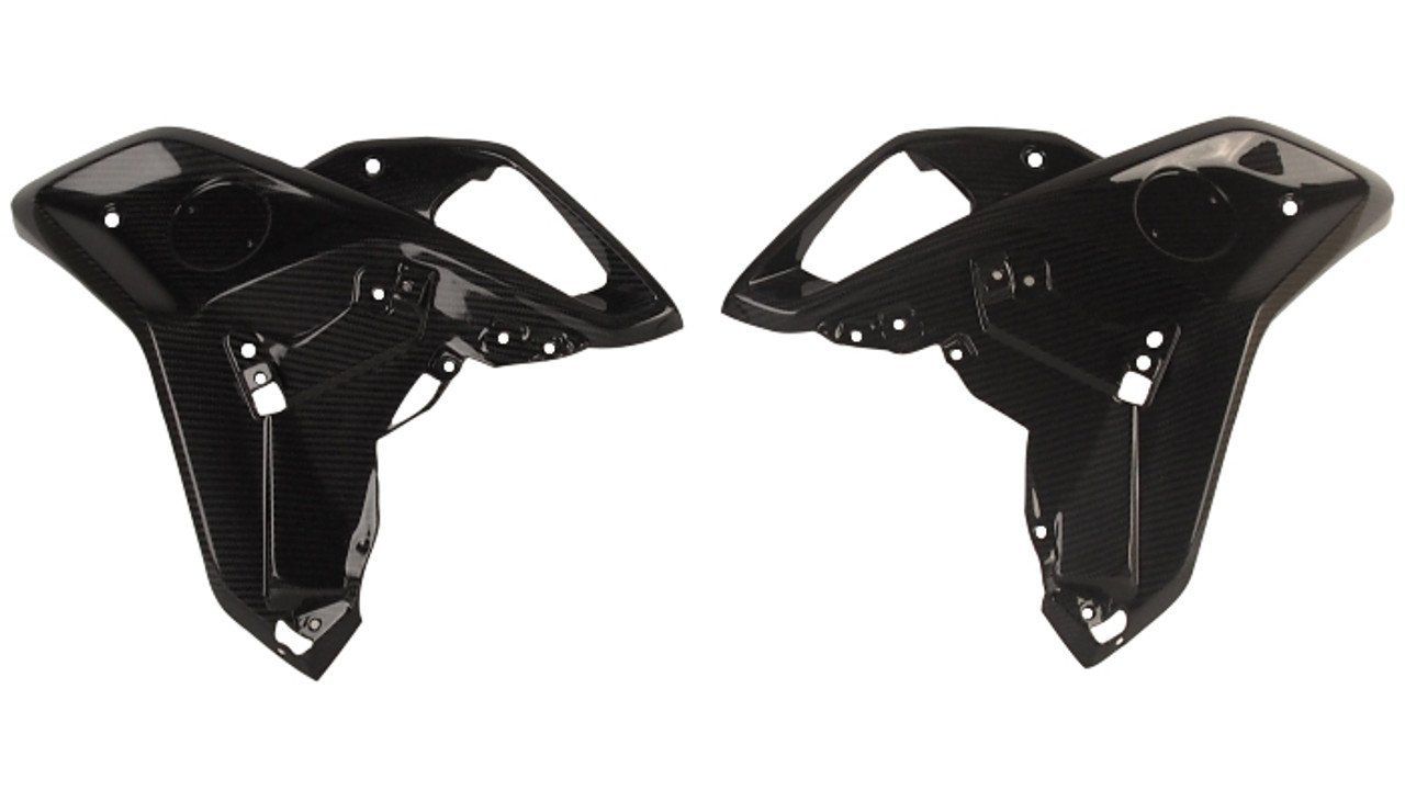 Air Intakes in 100% Carbon Fiber for BMW R1200GS, R1250GS 2017-2023