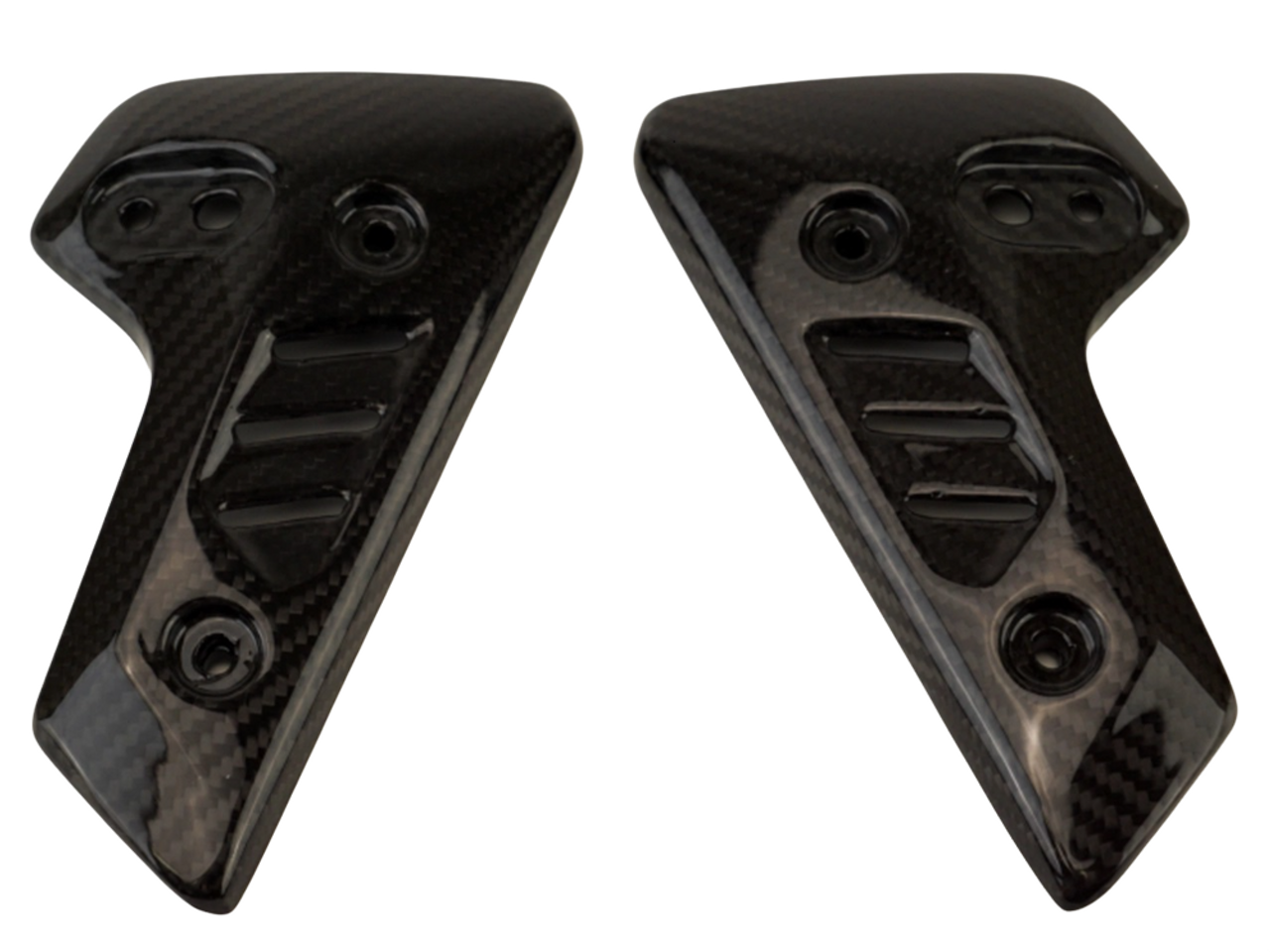 Radiator Guards in 100% Carbon Fiber for Triumph Speed Triple 1200