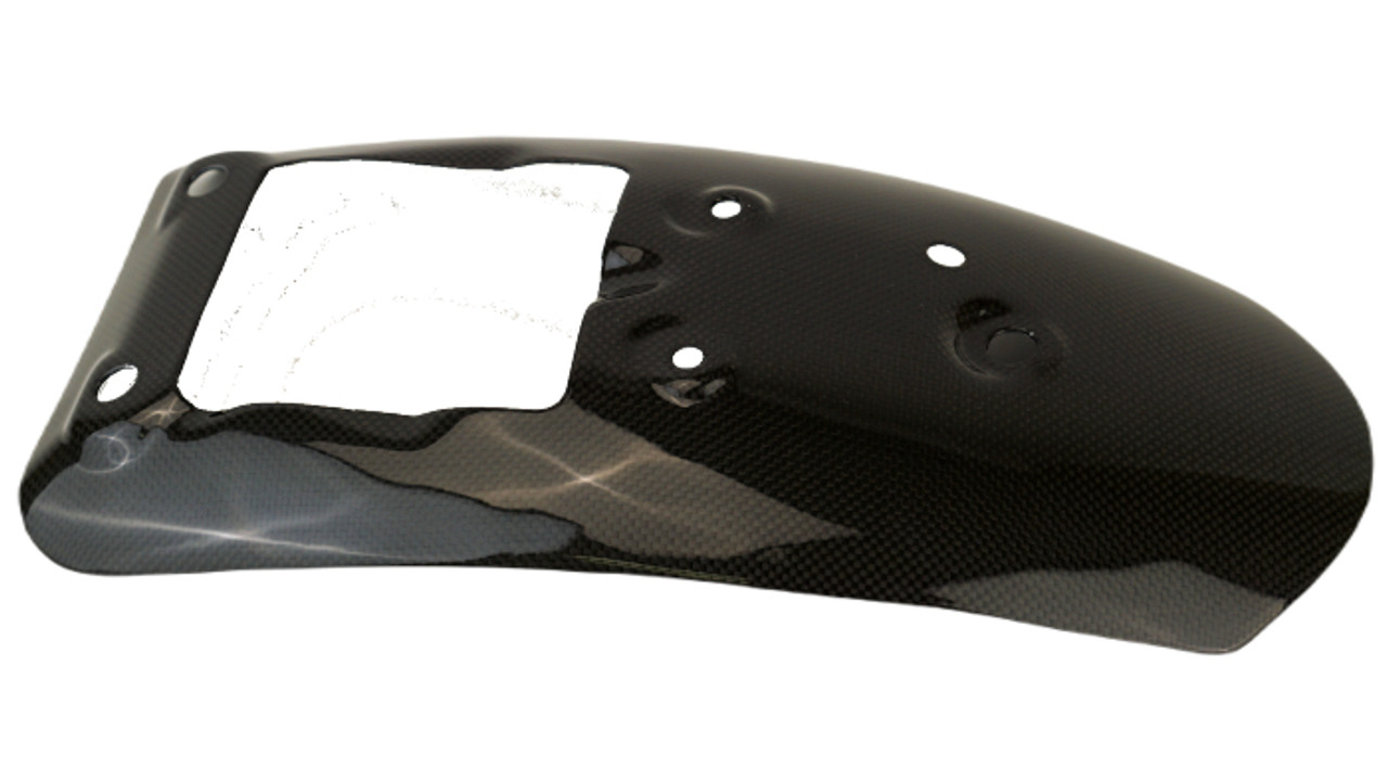 Rear Fender in Glossy Plain Weave Carbon Fiber for Triumph Speed Twin 2020+

