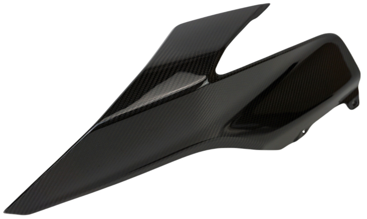 Large Side Fairings in Glossy Twill Weave Carbon Fiber for KTM Duke 390 2017+