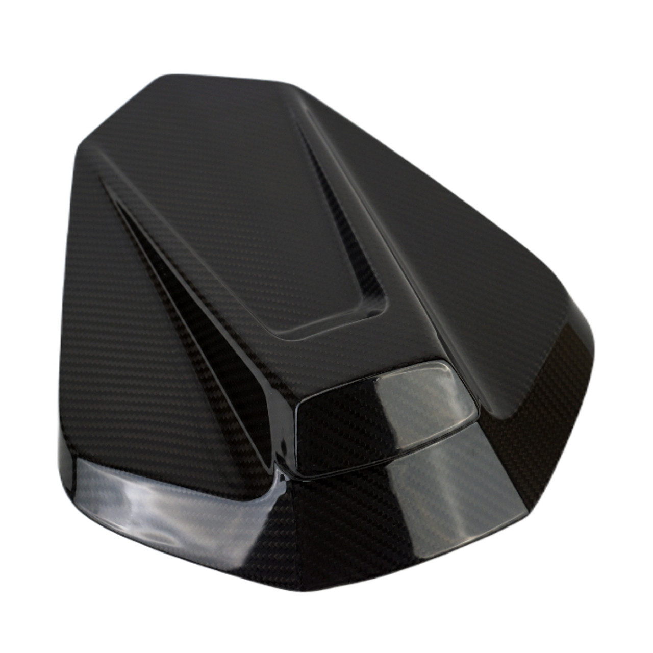 Seat Cowl in Glossy Twill Weave Carbon Fiber for KTM Duke 390 2017-2023