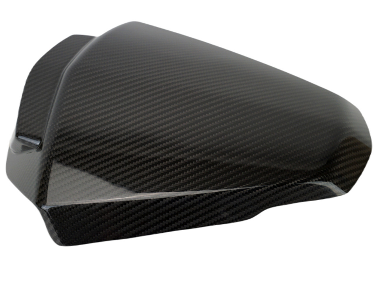 Seat Cowl in Glossy Twill Weave Carbon Fiber for KTM Duke 390 2011-2016